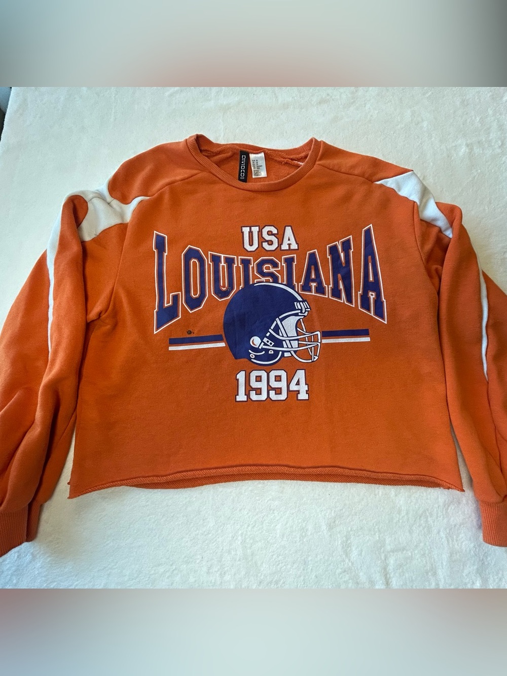 Louisiana 1994 Football Women’s Cropped Sweatshirt Sportswear Collegiate